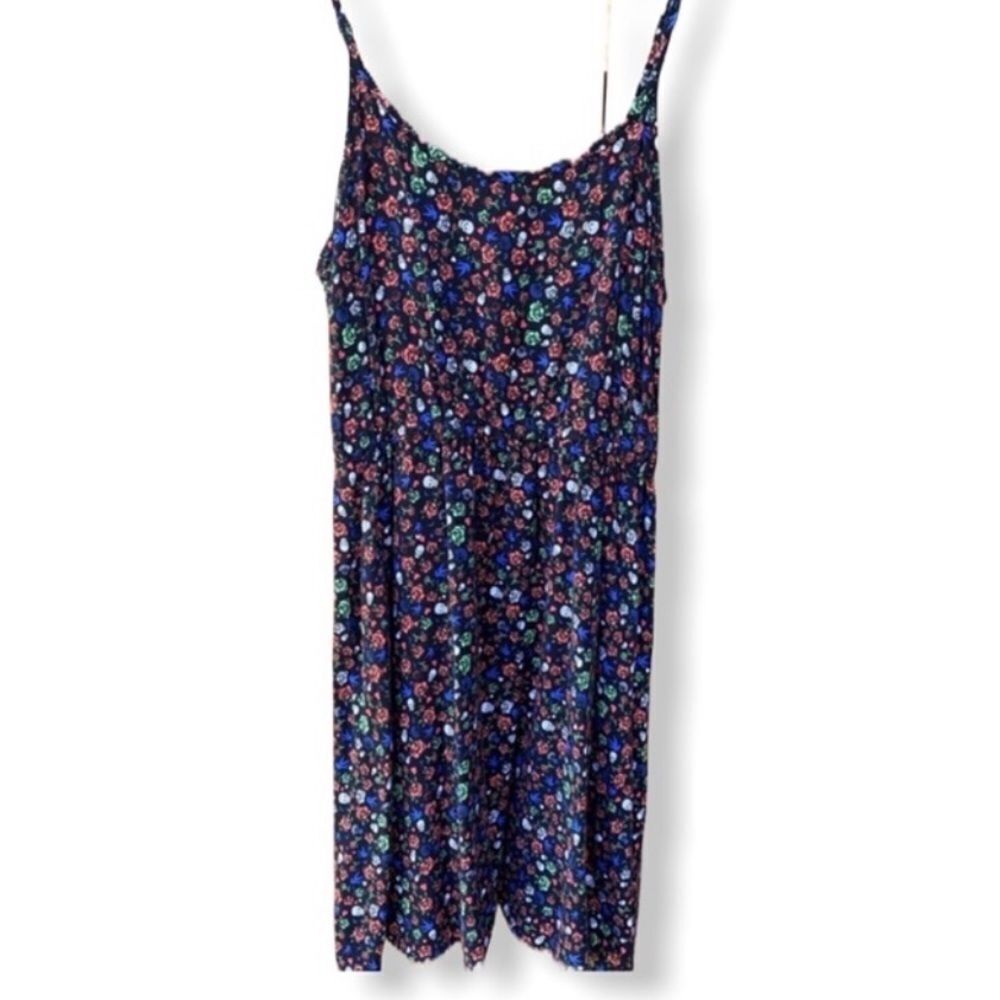 Divided H&M Floral Skulls Dress